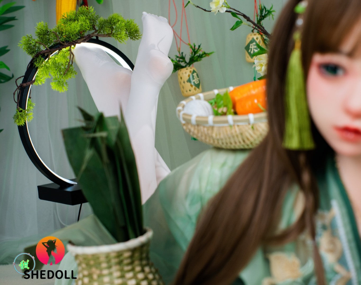 Aileen sexdukke (SHEDOLL 156 cm E-cup #SH191 2.0 silikone)