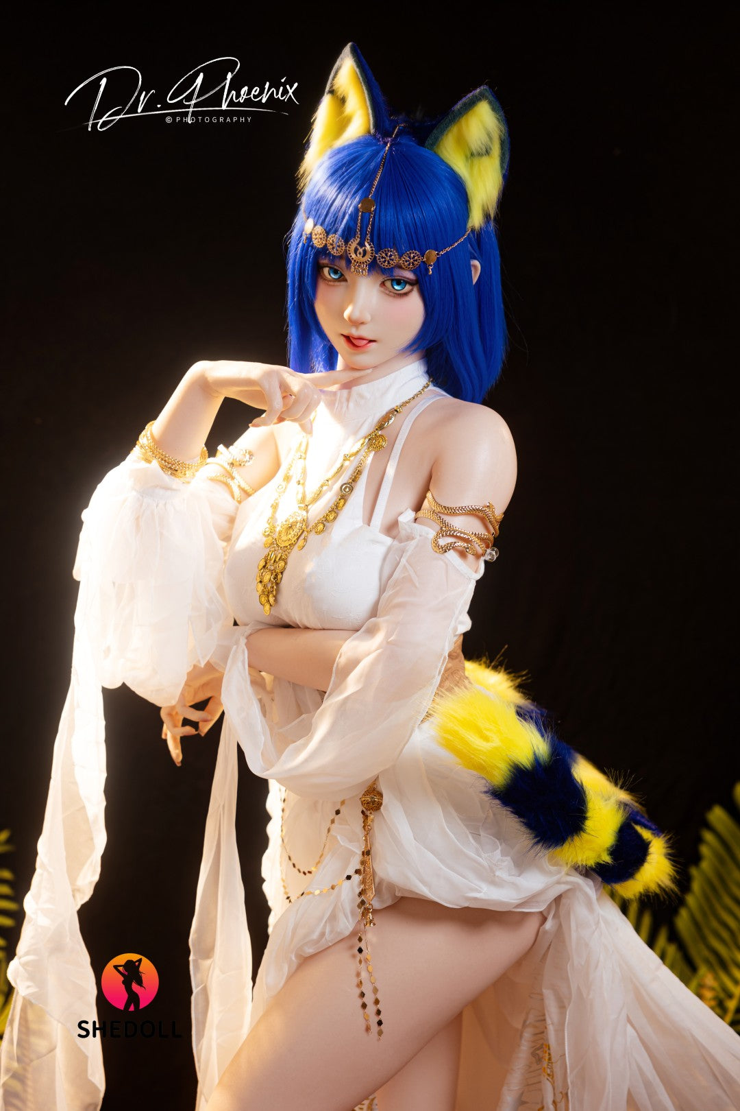 Ankha sexdukke (SHEDOLL 168 cm D-cup #SH192 2.0 silikone)