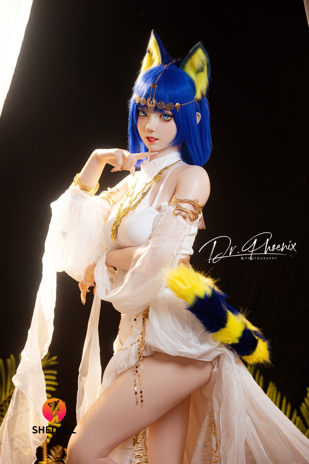 Ankha sexdukke (SHEDOLL 168 cm D-cup #SH192 2.0 silikone)