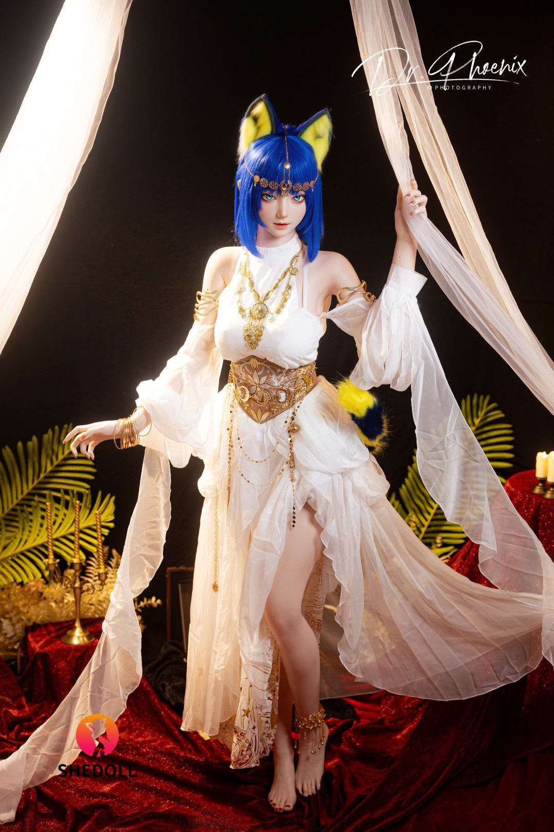 Ankha sexdukke (SHEDOLL 168 cm d-cup #SH192 2.0 silikone)
