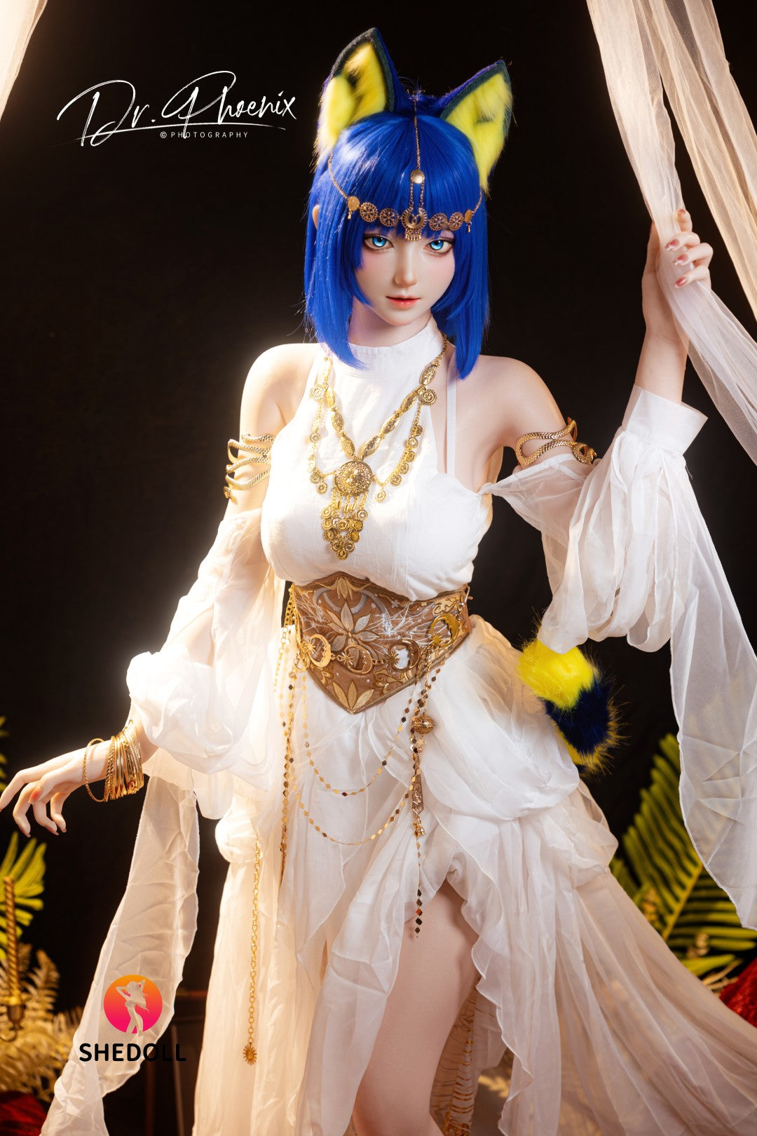 Ankha sexdukke (SHEDOLL 168 cm d-cup #SH192 2.0 silikone)