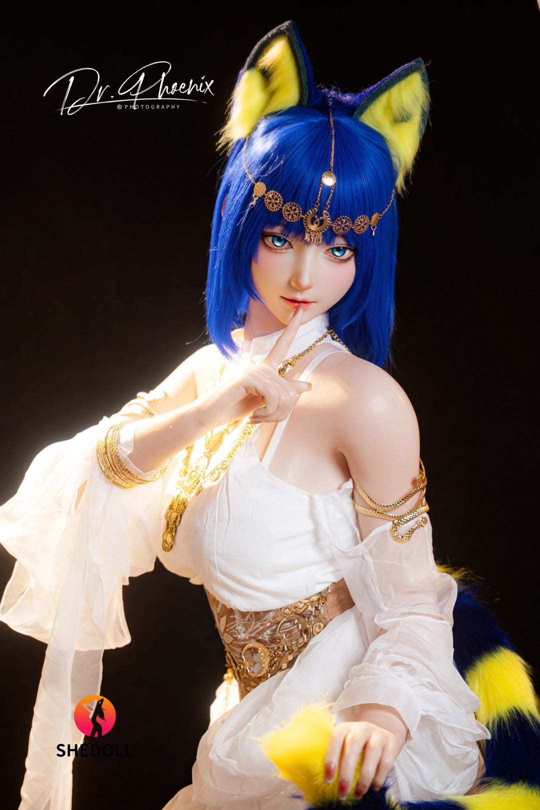 Ankha sexdukke (SHEDOLL 168 cm D-cup #SH192 2.0 silikone)