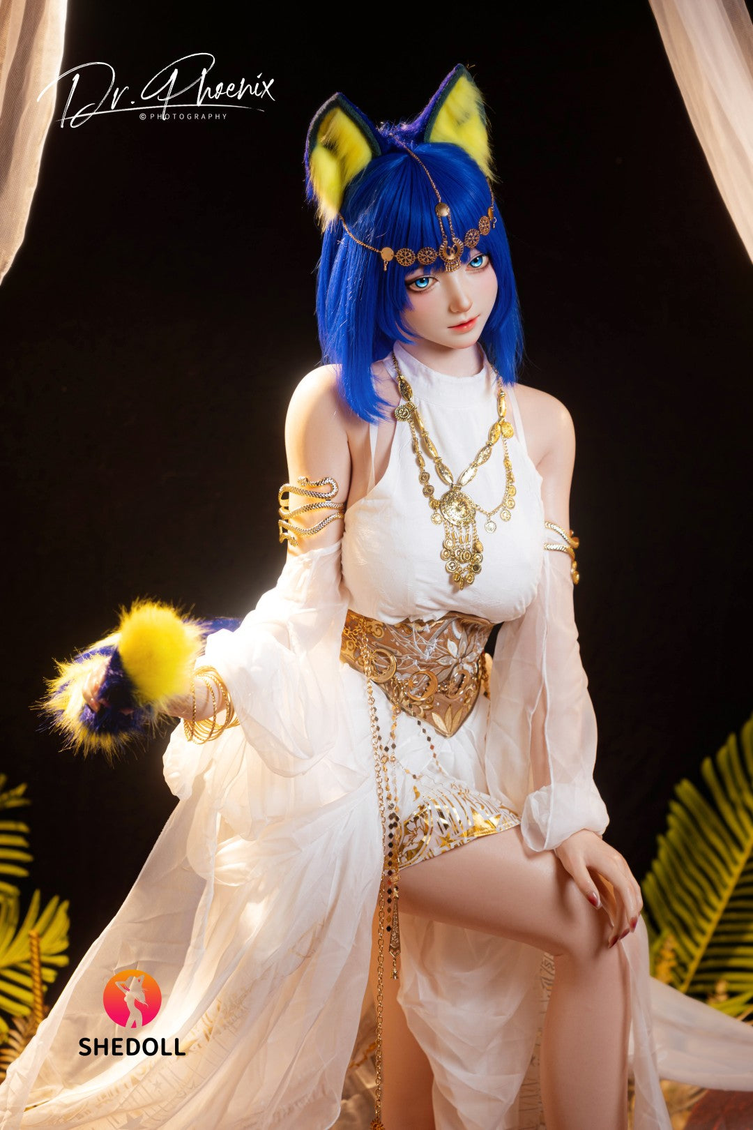 Ankha sexdukke (SHEDOLL 168 cm D-cup #SH192 2.0 silikone)