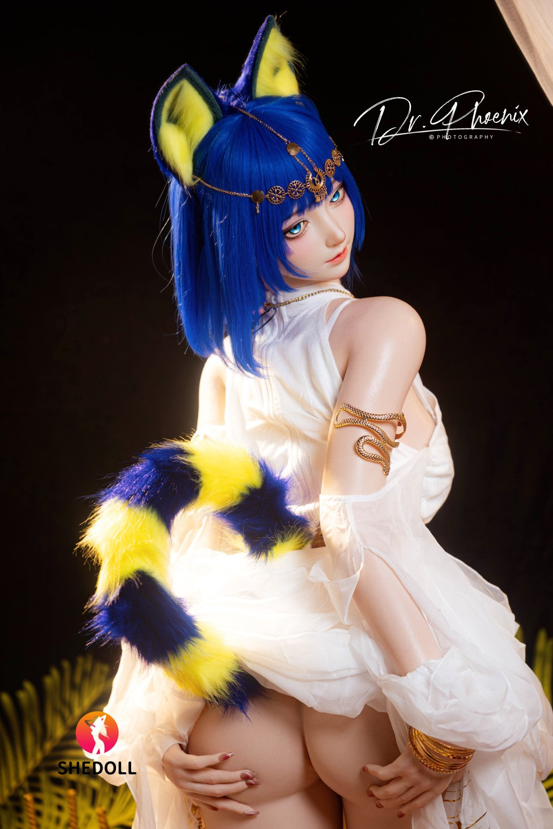 Ankha sexdukke (SHEDOLL 168 cm D-cup #SH192 2.0 silikone)