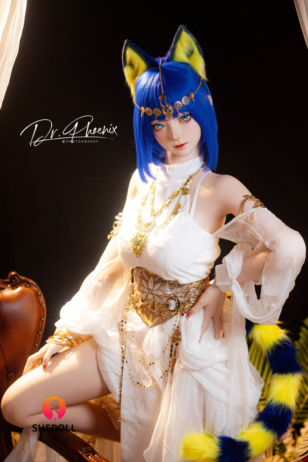 Ankha sexdukke (SHEDOLL 168 cm D-cup #SH192 2.0 silikone)