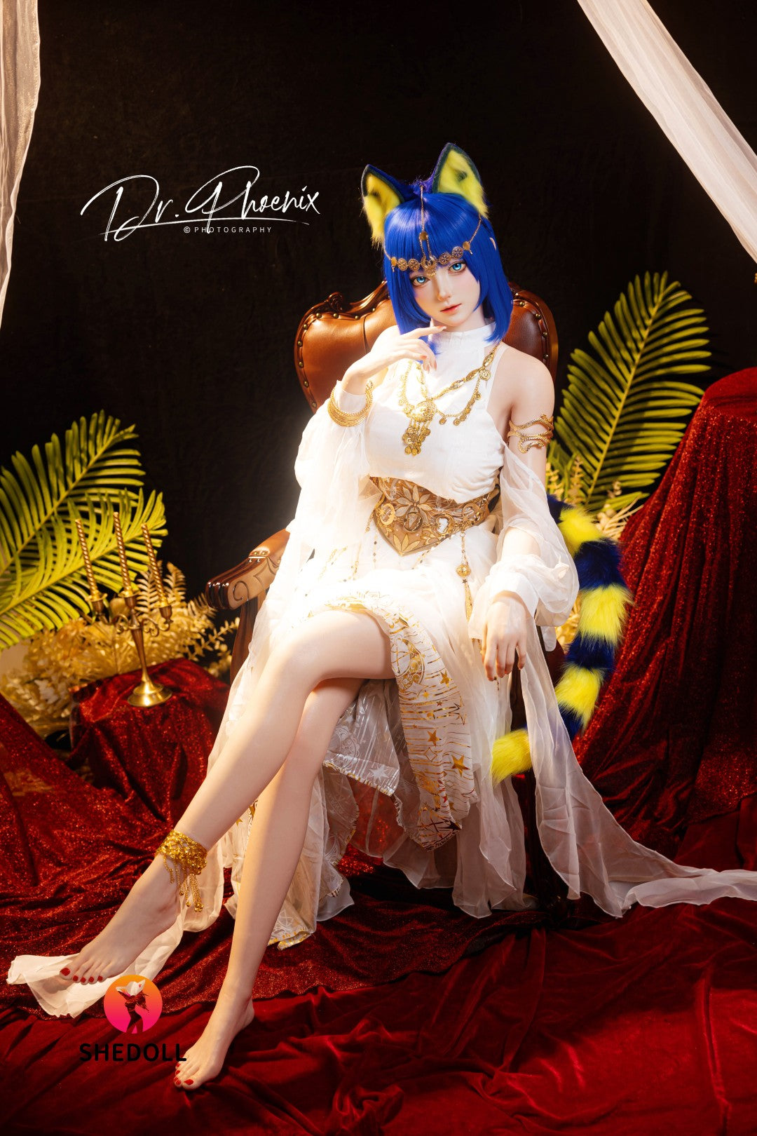 Ankha sexdukke (SHEDOLL 168 cm d-cup #SH192 2.0 silikone)