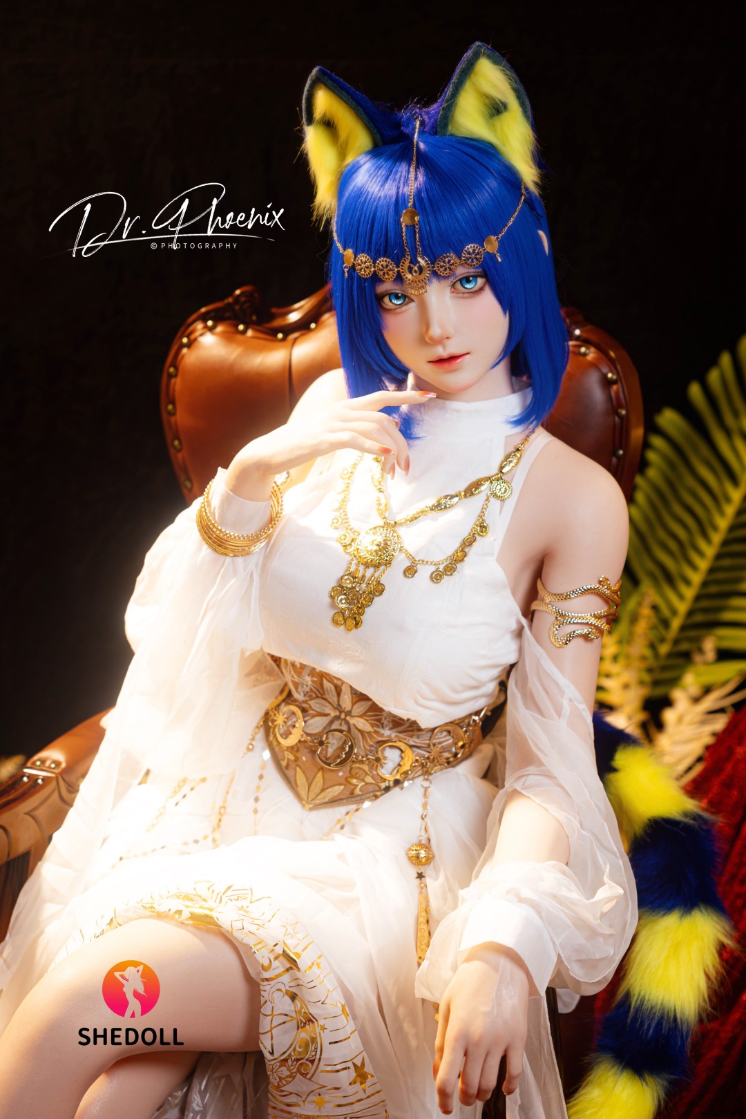 Ankha sexdukke (SHEDOLL 168 cm d-cup #SH192 2.0 silikone)