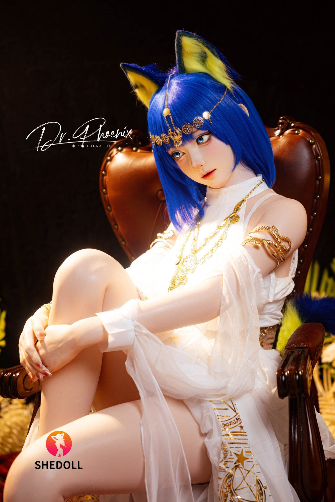 Ankha sexdukke (SHEDOLL 168 cm D-cup #SH192 2.0 silikone)