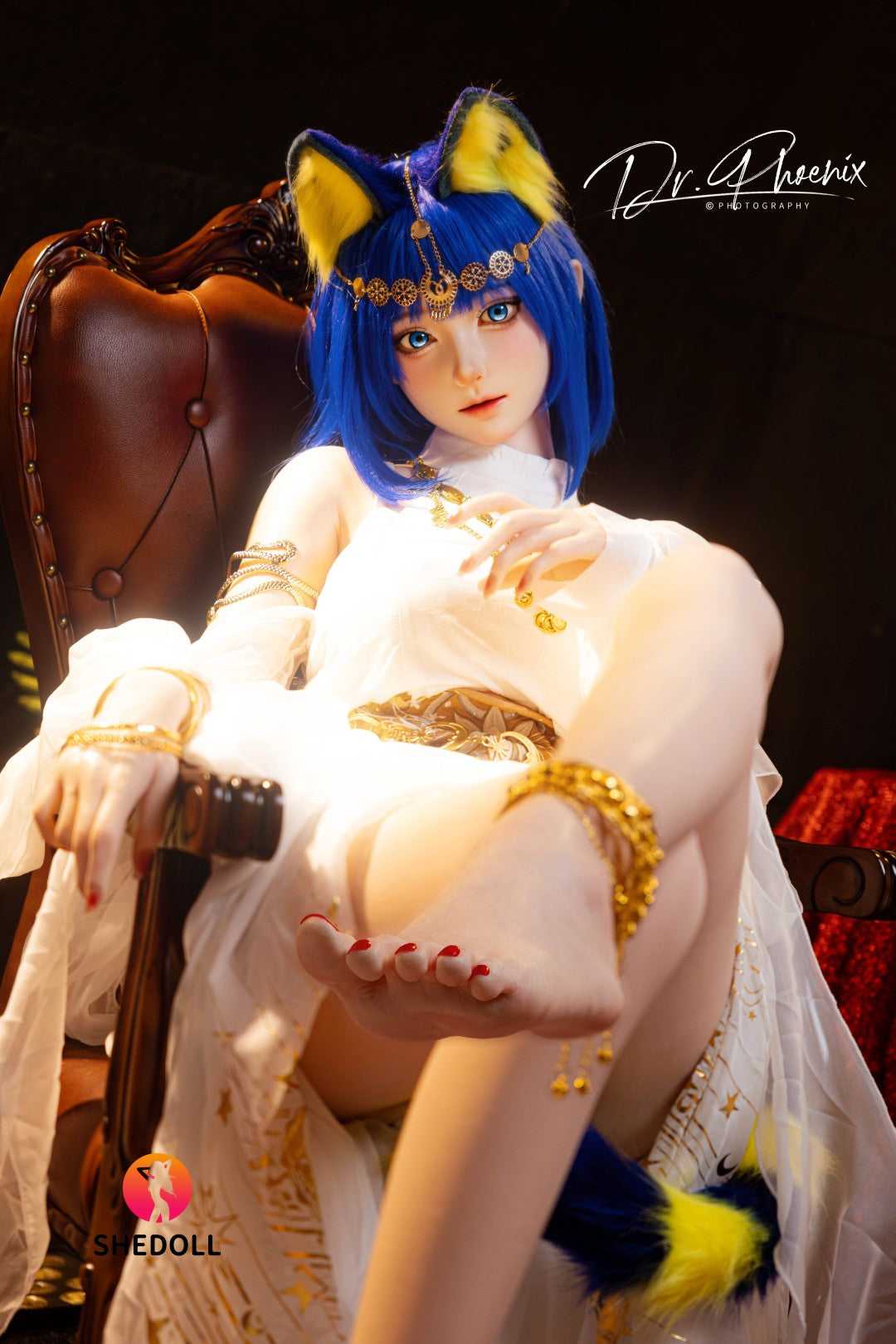 Ankha sexdukke (SHEDOLL 168 cm d-cup #SH192 2.0 silikone)