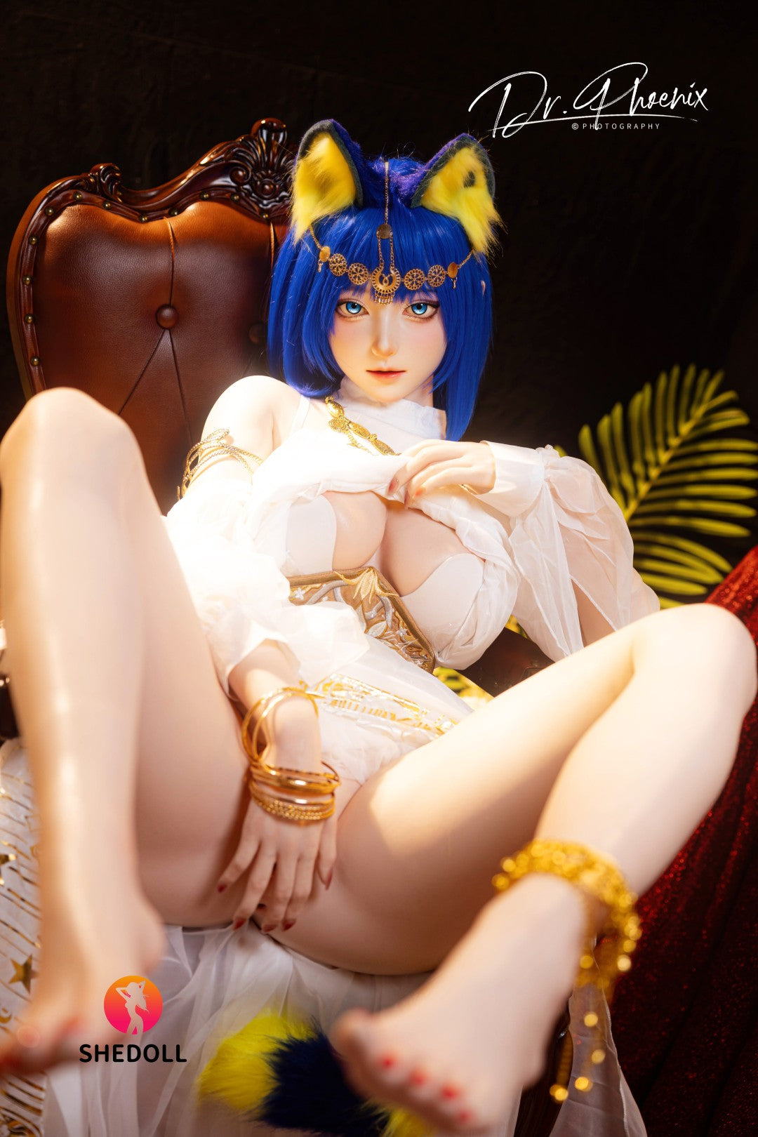 Ankha sexdukke (SHEDOLL 168 cm D-cup #SH192 2.0 silikone)