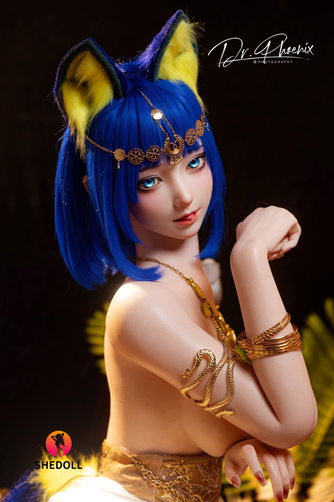 Ankha sexdukke (SHEDOLL 168 cm D-cup #SH192 2.0 silikone)