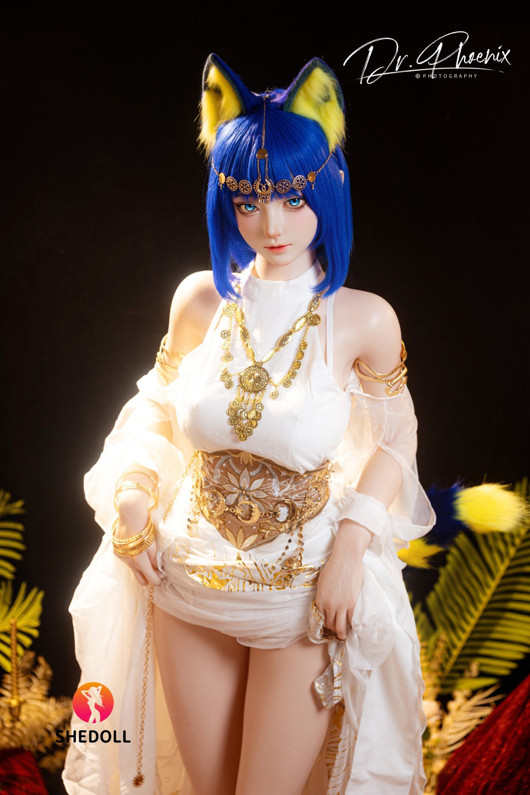 Ankha sexdukke (SHEDOLL 168 cm D-cup #SH192 2.0 silikone)