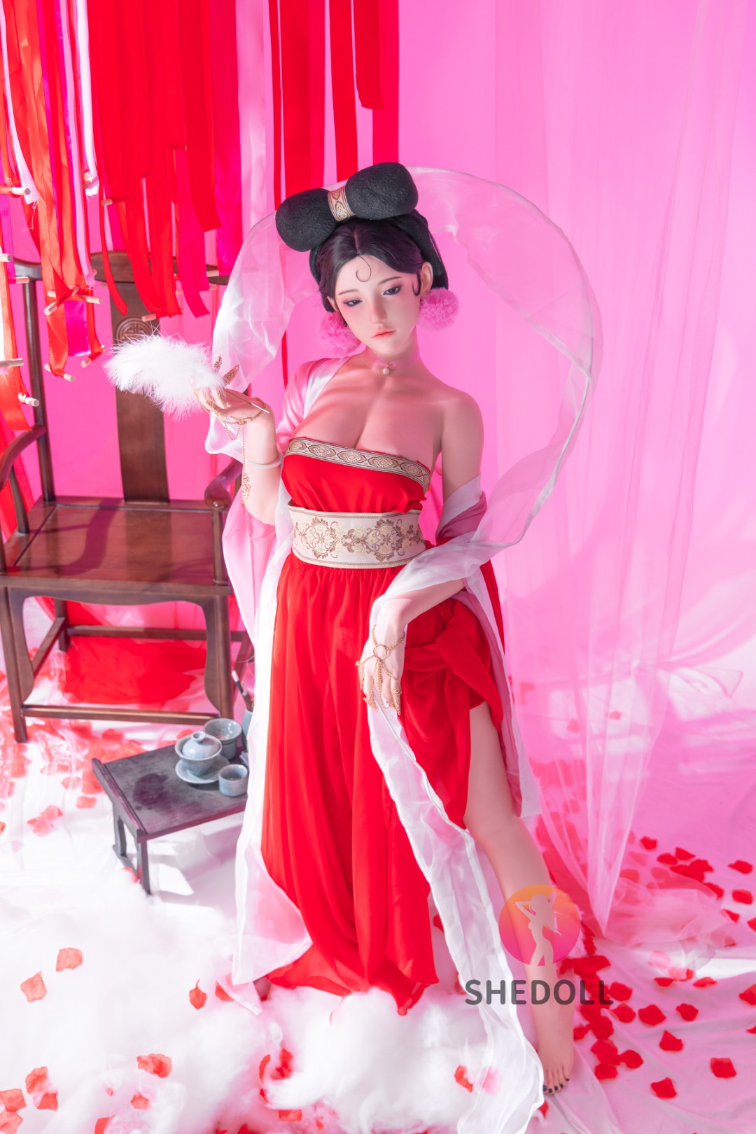 Vesper sexdukke (SHEDOLL 168 cm D-cup #SH193 2.0 silikone)