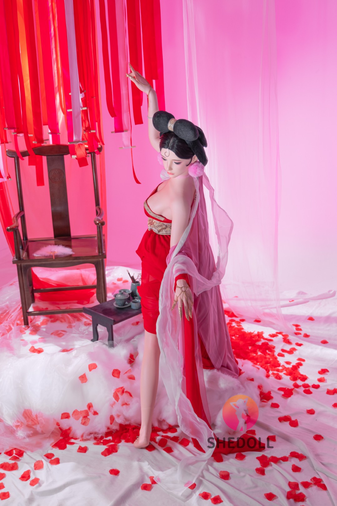 Vesper sexdukke (SHEDOLL 168 cm D-cup #SH193 2.0 silikone)