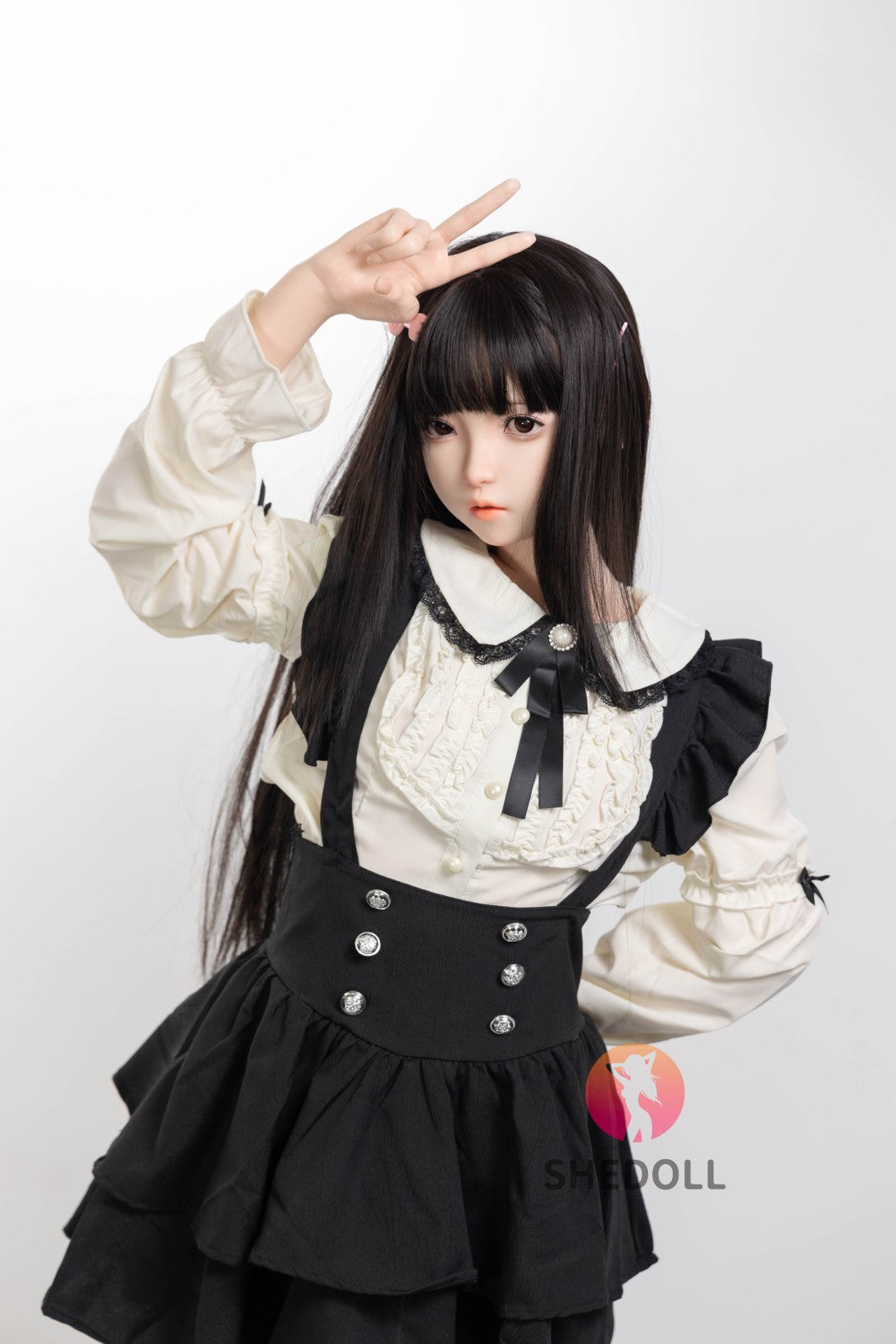 Slik sexdukke (SHEDOLL 152 cm A-cup #SH195 2.0 silikone)