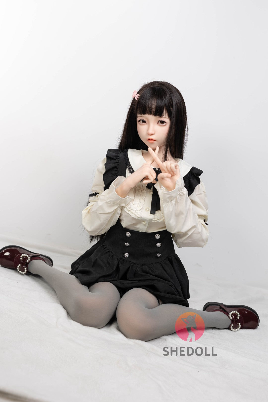 Slik sexdukke (SHEDOLL 152 cm A-cup #SH195 2.0 silikone)