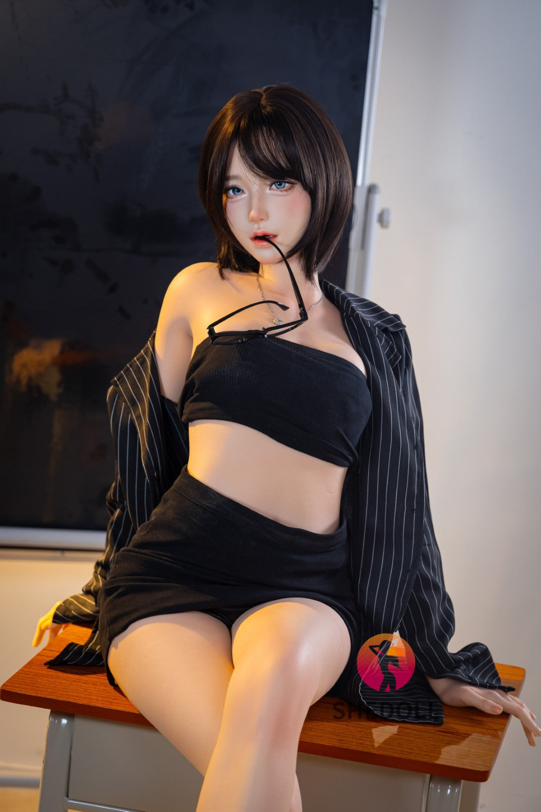 Lina sexdukke (SHEDOLL 152 cm A-cup #SH200 2.0 silikone)