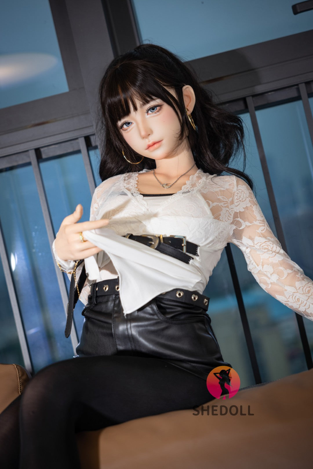 Lina sexdukke (SHEDOLL 152 cm a-cup #SH202 2.0 silikone)