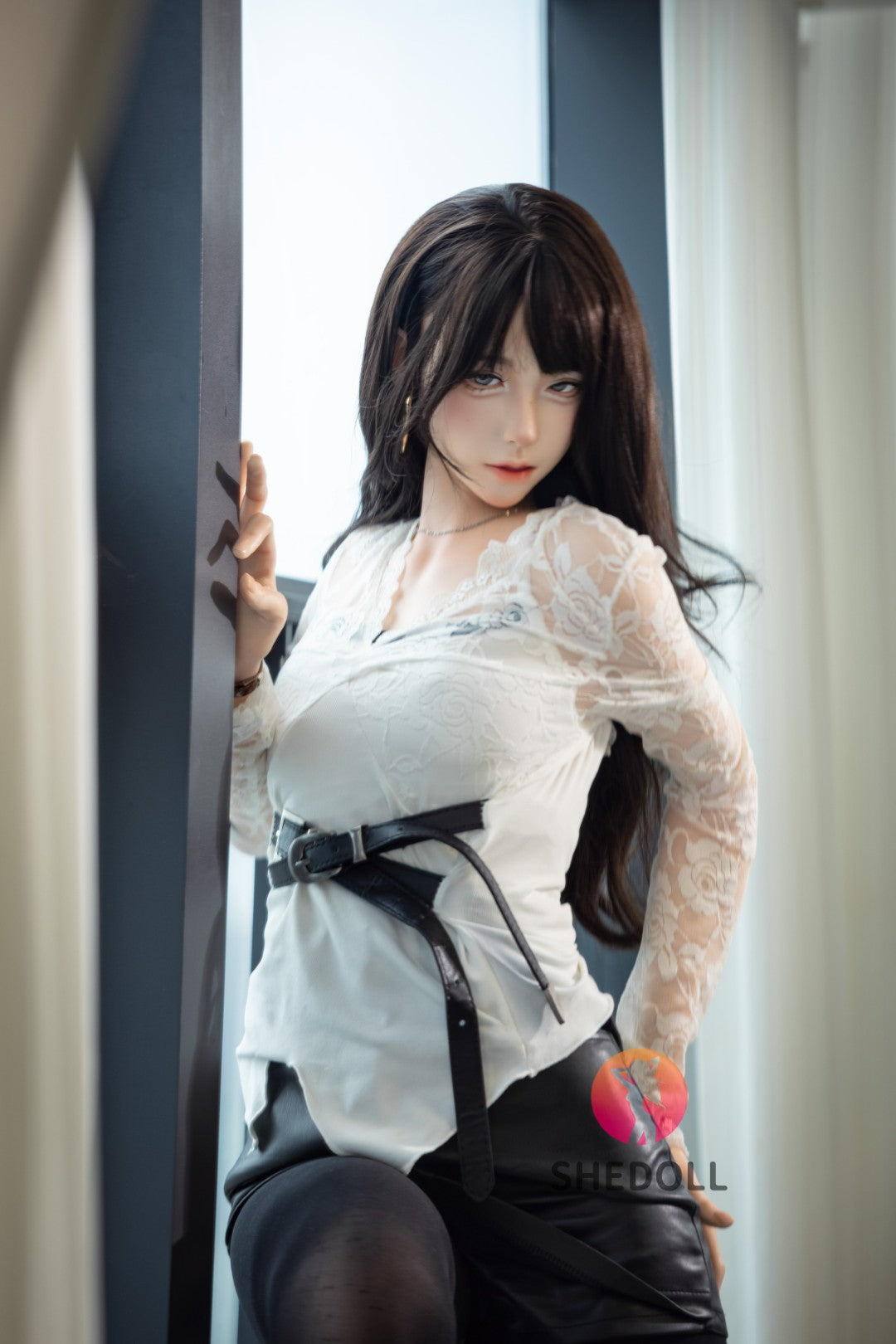 Lina sexdukke (SHEDOLL 152 cm a-cup #SH202 2.0 silikone)