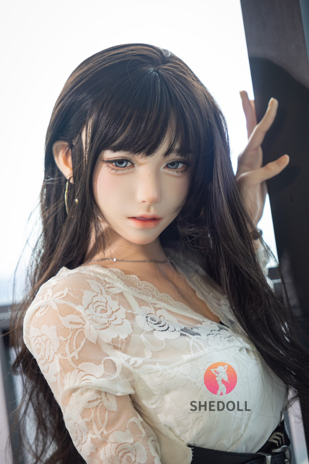 Lina sexdukke (SHEDOLL 152 cm a-cup #SH202 2.0 silikone)