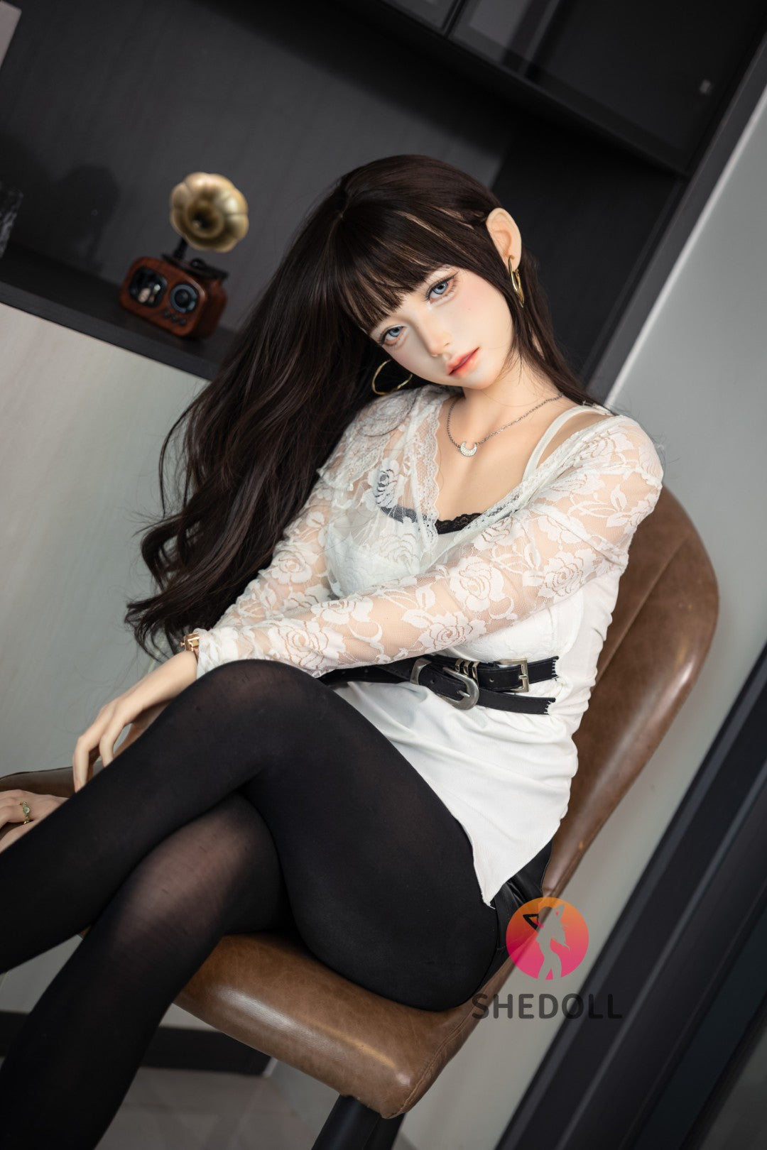 Lina sexdukke (SHEDOLL 152 cm a-cup #SH202 2.0 silikone)