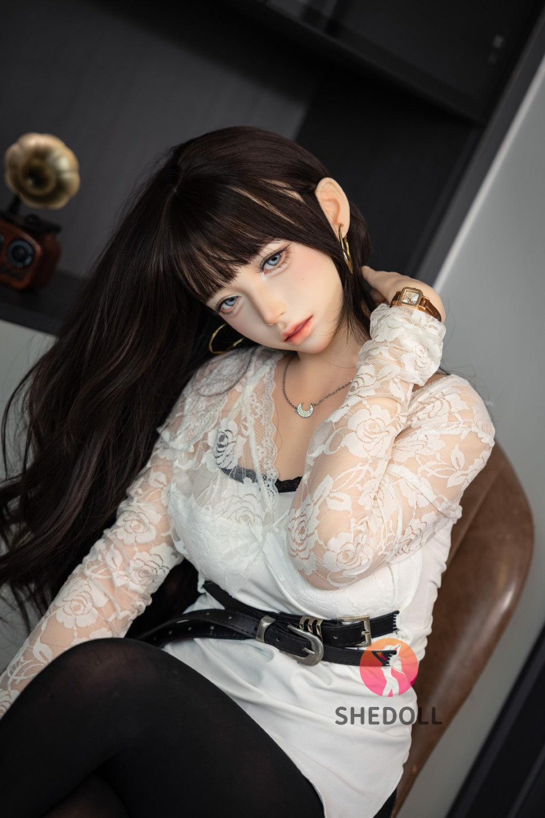 Lina sexdukke (SHEDOLL 152 cm a-cup #SH202 2.0 silikone)