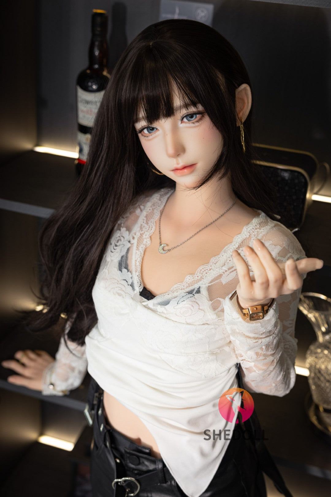 Lina sexdukke (SHEDOLL 152 cm a-cup #SH202 2.0 silikone)