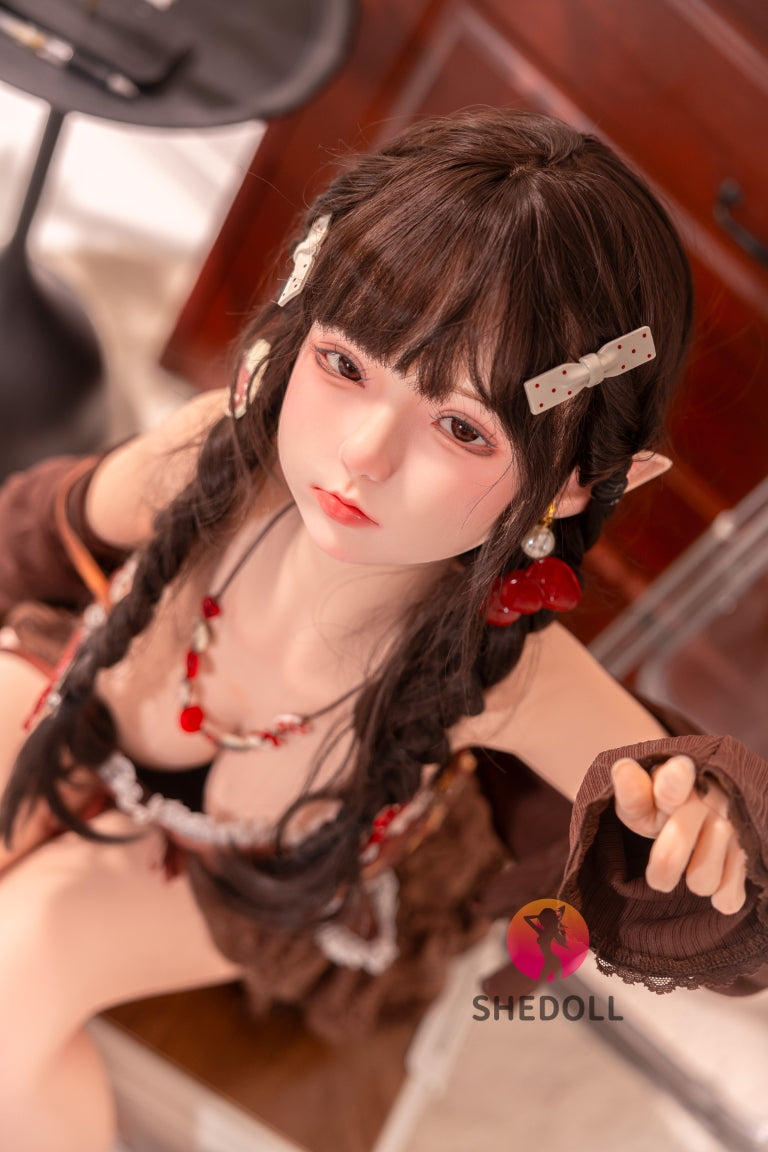 Aileen sexdukke (SHEDOLL 145 cm G-cup #SH215 silikone)