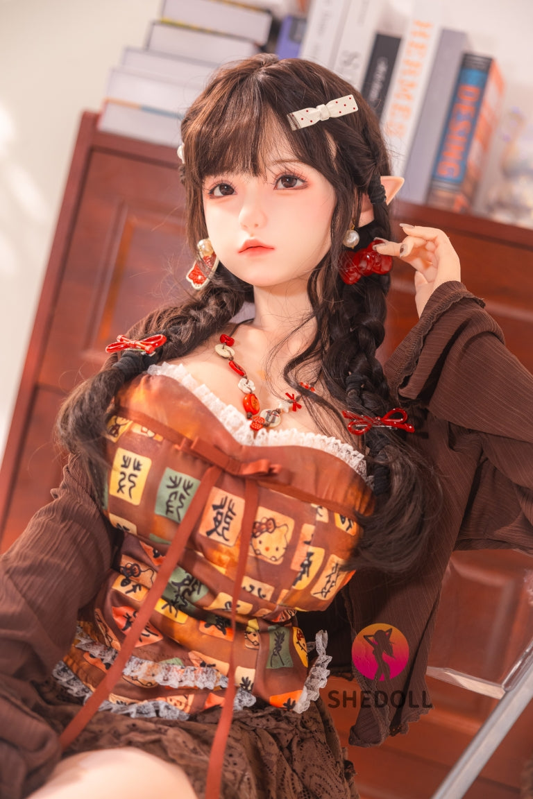 Aileen sexdukke (SHEDOLL 145 cm G-cup #SH215 silikone)