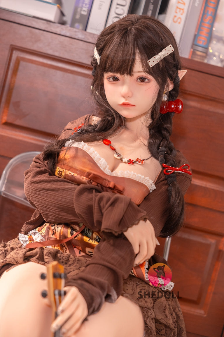 Aileen sexdukke (SHEDOLL 145 cm G-cup #SH215 silikone)