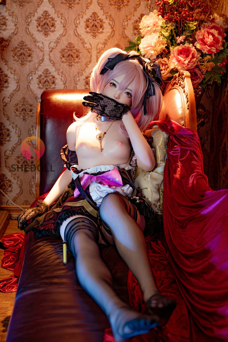 Sandet sexdukke (SHEDOLL 152 cm A-cup #SH216 2.0 silikone)