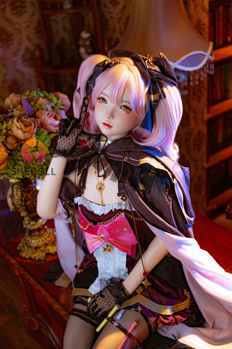 Sandet sexdukke (SHEDOLL 152 cm A-cup #SH216 2.0 silikone)