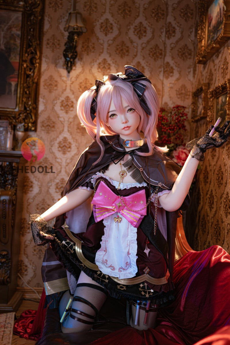 Sandet sexdukke (SHEDOLL 152 cm A-cup #SH216 2.0 silikone)