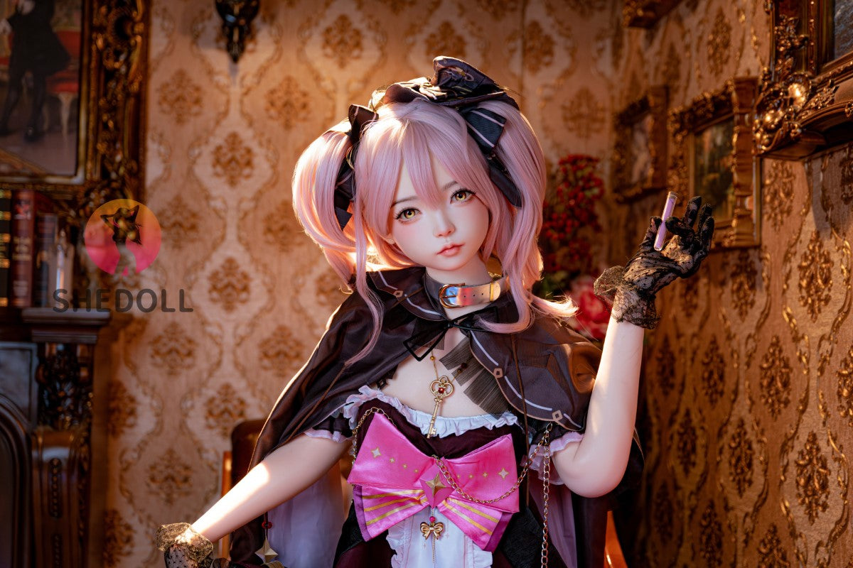 Sandet sexdukke (SHEDOLL 152 cm A-cup #SH216 2.0 silikone)