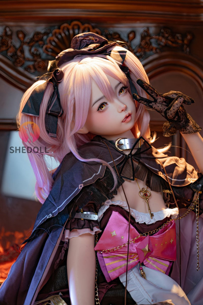 Sandet sexdukke (SHEDOLL 152 cm A-cup #SH216 2.0 silikone)