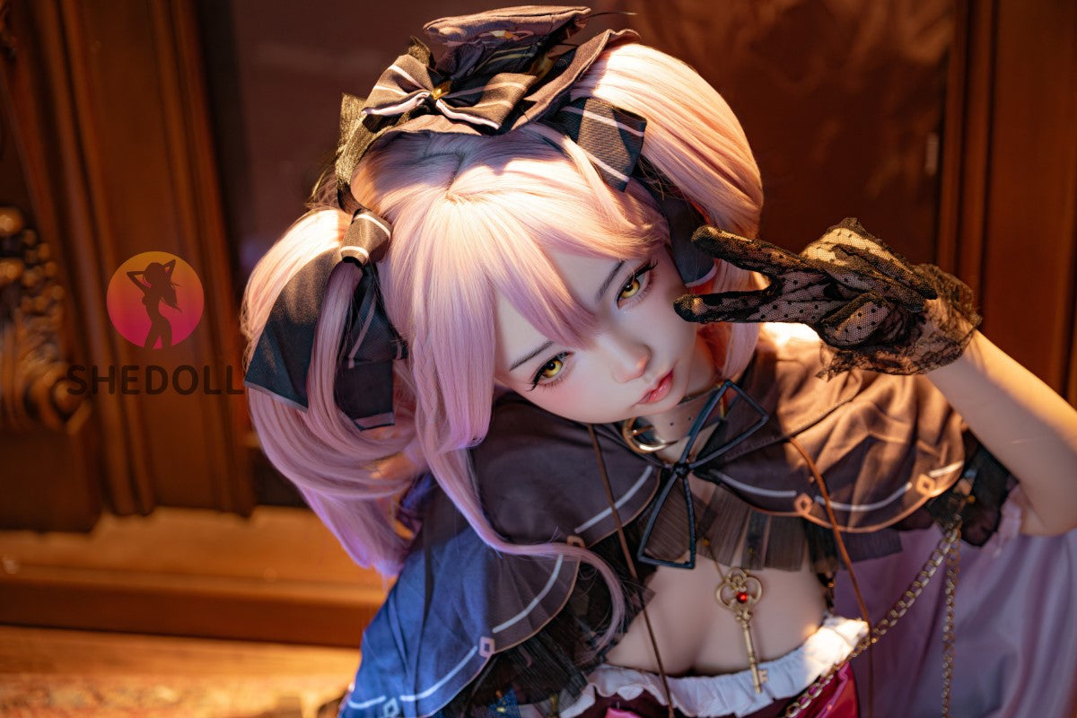 Sandet sexdukke (SHEDOLL 152 cm A-cup #SH216 2.0 silikone)