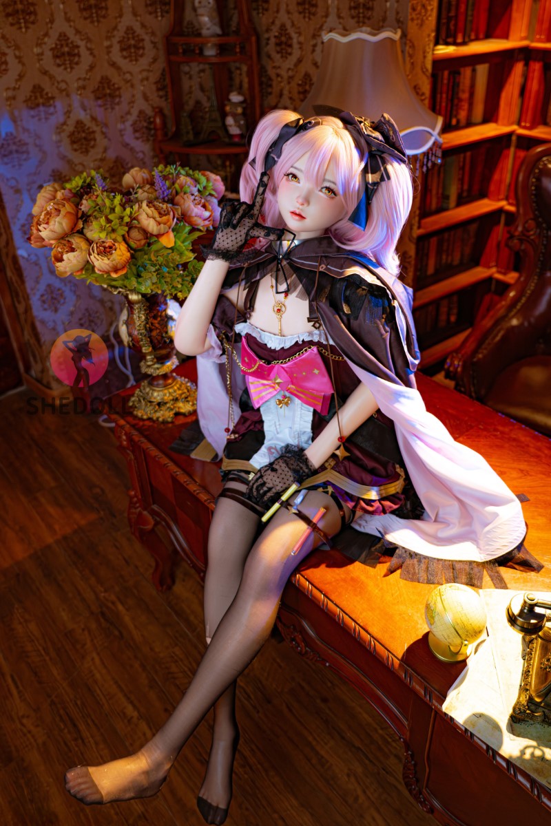 Sandet sexdukke (SHEDOLL 152 cm A-cup #SH216 2.0 silikone)