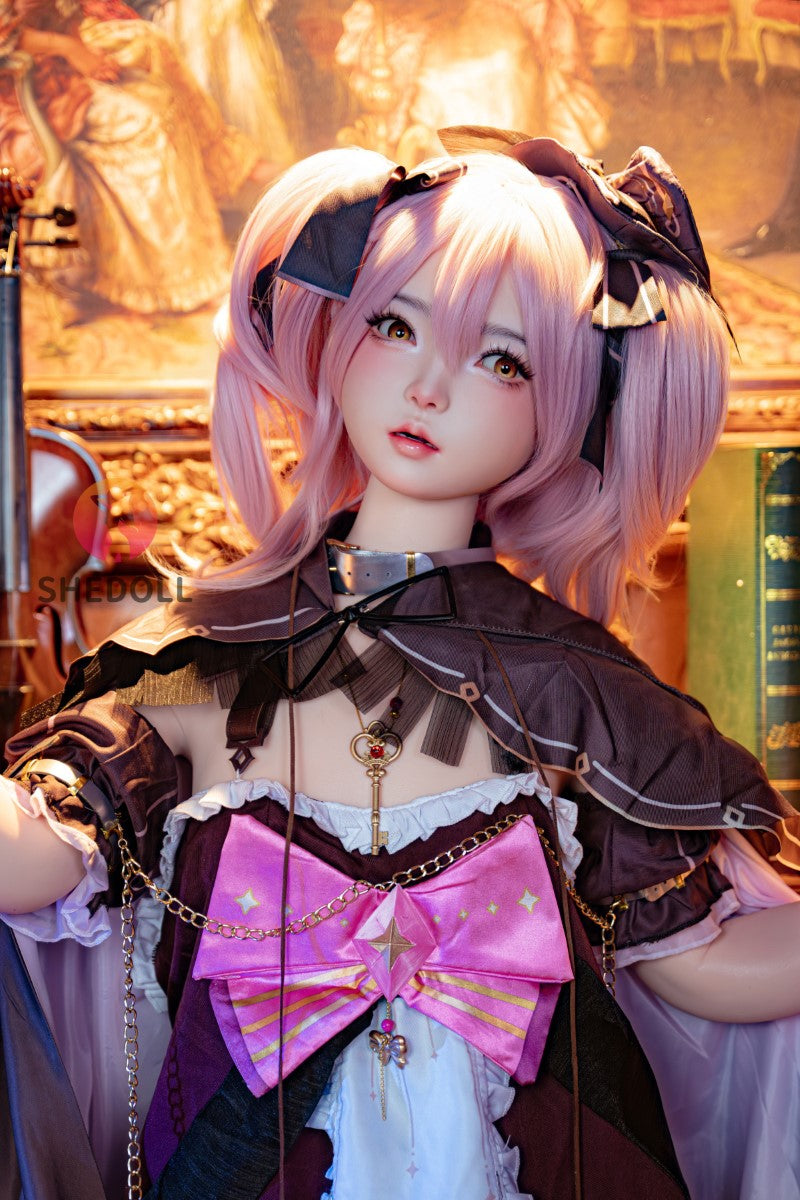 Sandet sexdukke (SHEDOLL 152 cm A-cup #SH216 2.0 silikone)