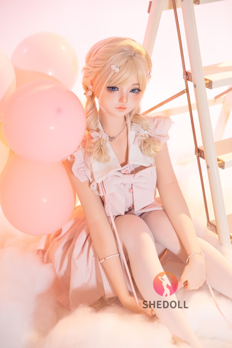 Tonen sexdukke (SHEDOLL 152 cm A-cup #SH219 2.0 silikone)