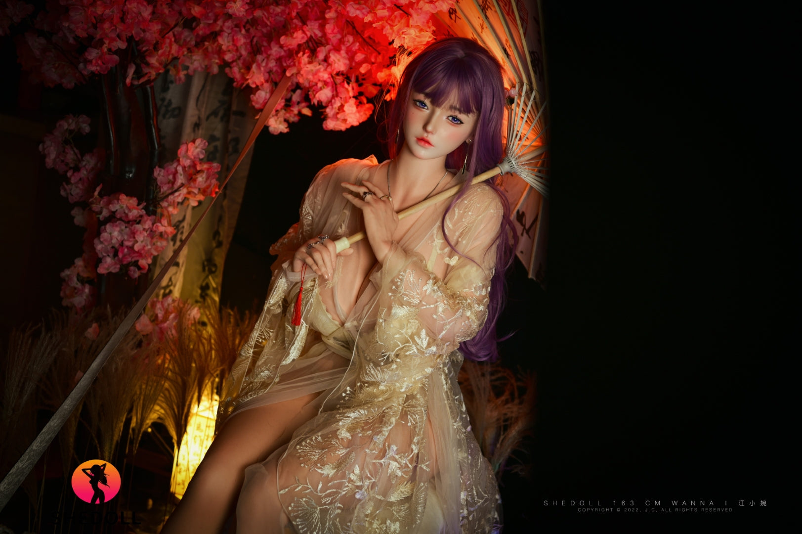 Vil sexdukke (SHEDOLL 163 cm H-cup #SH222 2.0 silikone)