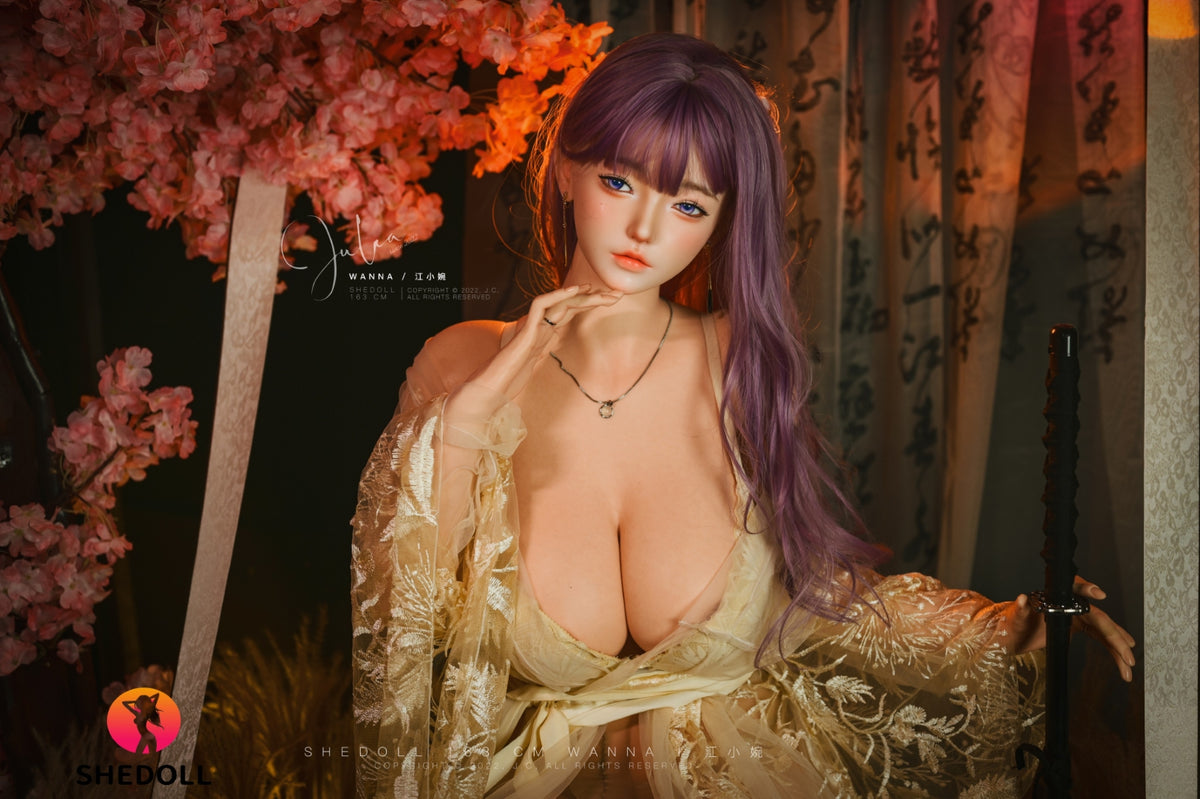 Vil sexdukke (SHEDOLL 163 cm H-cup #SH222 2.0 silikone)
