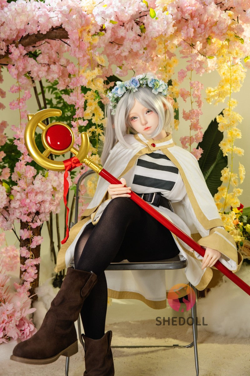 Frieren sexdukke (SHEDOLL 145 cm G-cup #SH225 silikone)