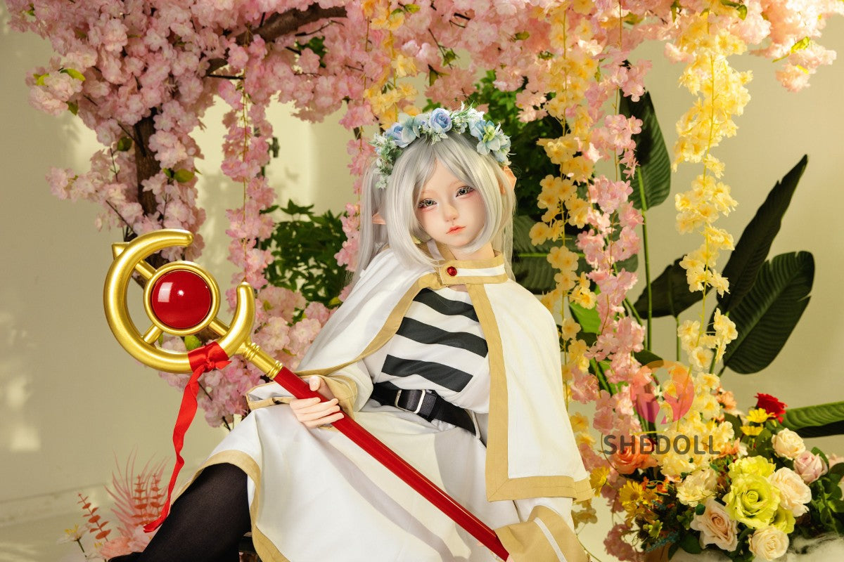 Frieren sexdukke (SHEDOLL 145 cm G-cup #SH225 silikone)