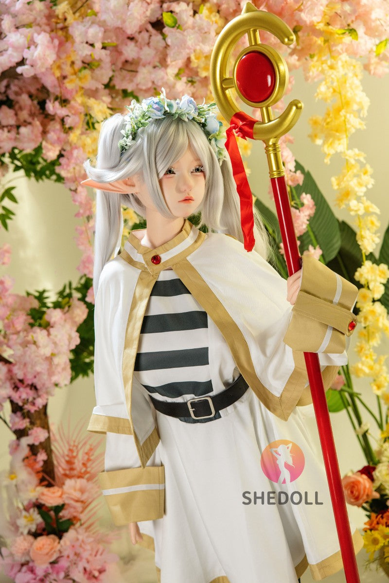 Frieren sexdukke (SHEDOLL 145 cm G-cup #SH225 silikone)