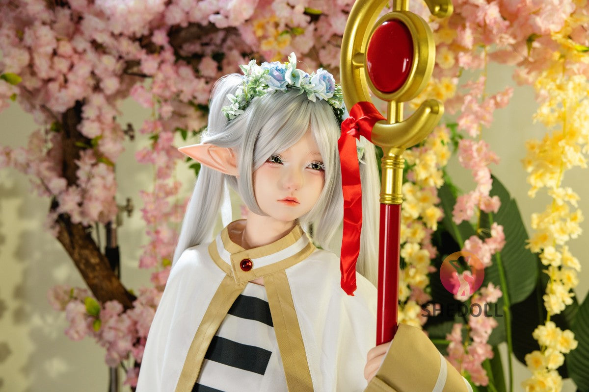 Frieren sexdukke (SHEDOLL 145 cm G-cup #SH225 silikone)