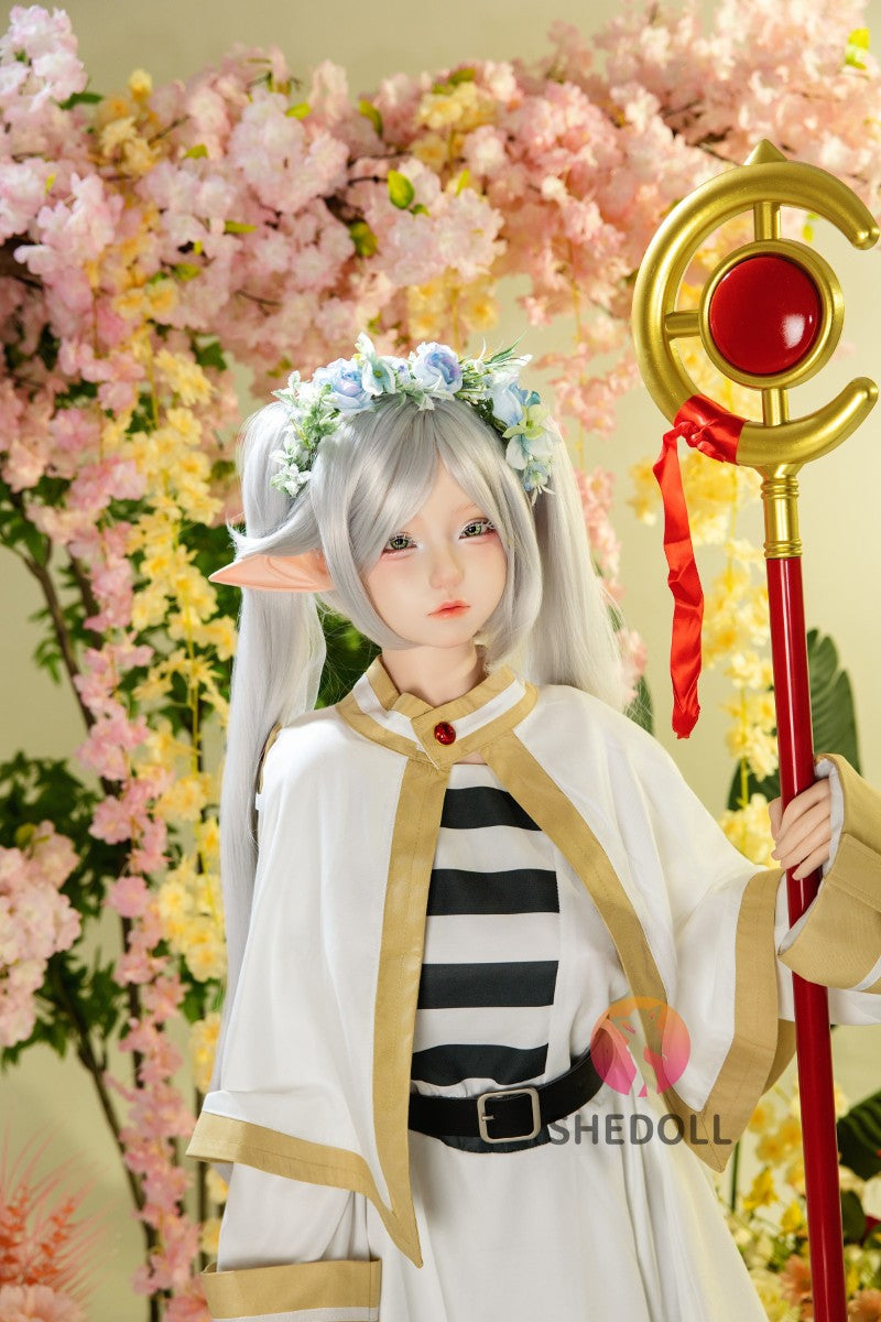 Frieren sexdukke (SHEDOLL 145 cm G-cup #SH225 silikone)