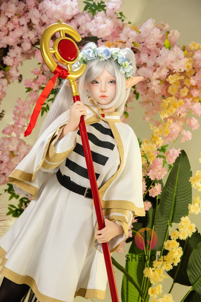 Frieren sexdukke (SHEDOLL 145 cm G-cup #SH225 silikone)