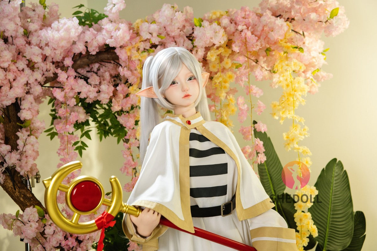 Frieren sexdukke (SHEDOLL 145 cm G-cup #SH225 silikone)