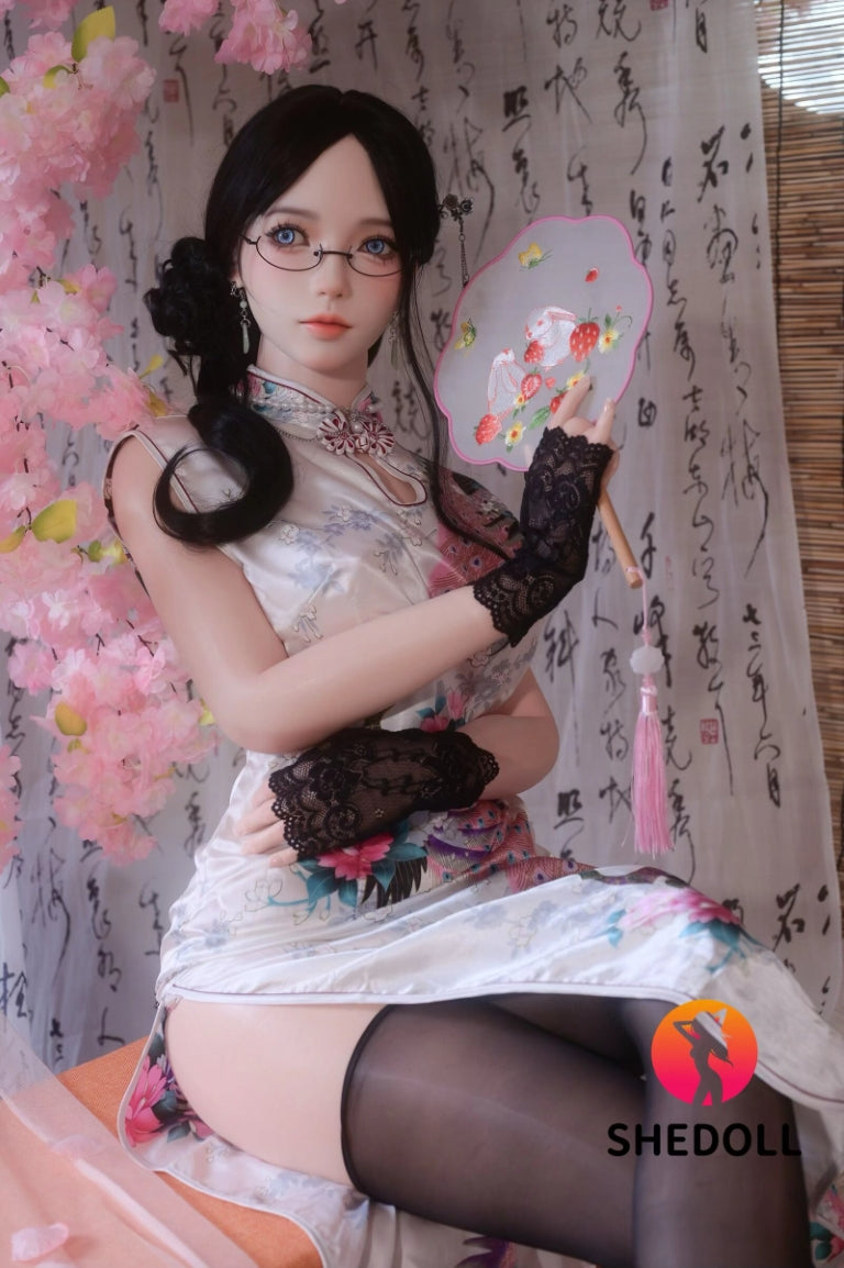 Rose sexdukke (SHEDOLL 168 cm D-cup #SH230 2.0 silikone)