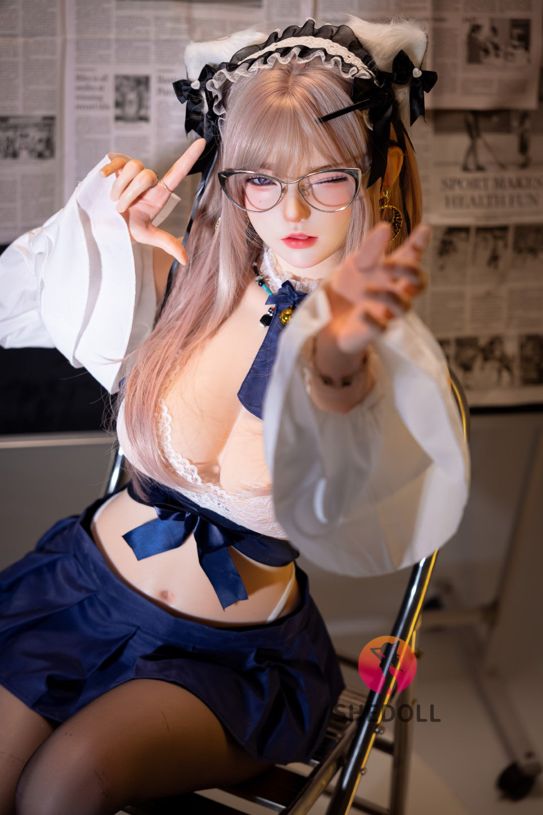 Jasmin sexdukke (SHEDOLL 168 cm D-cup #SH233 3.0 silikone)